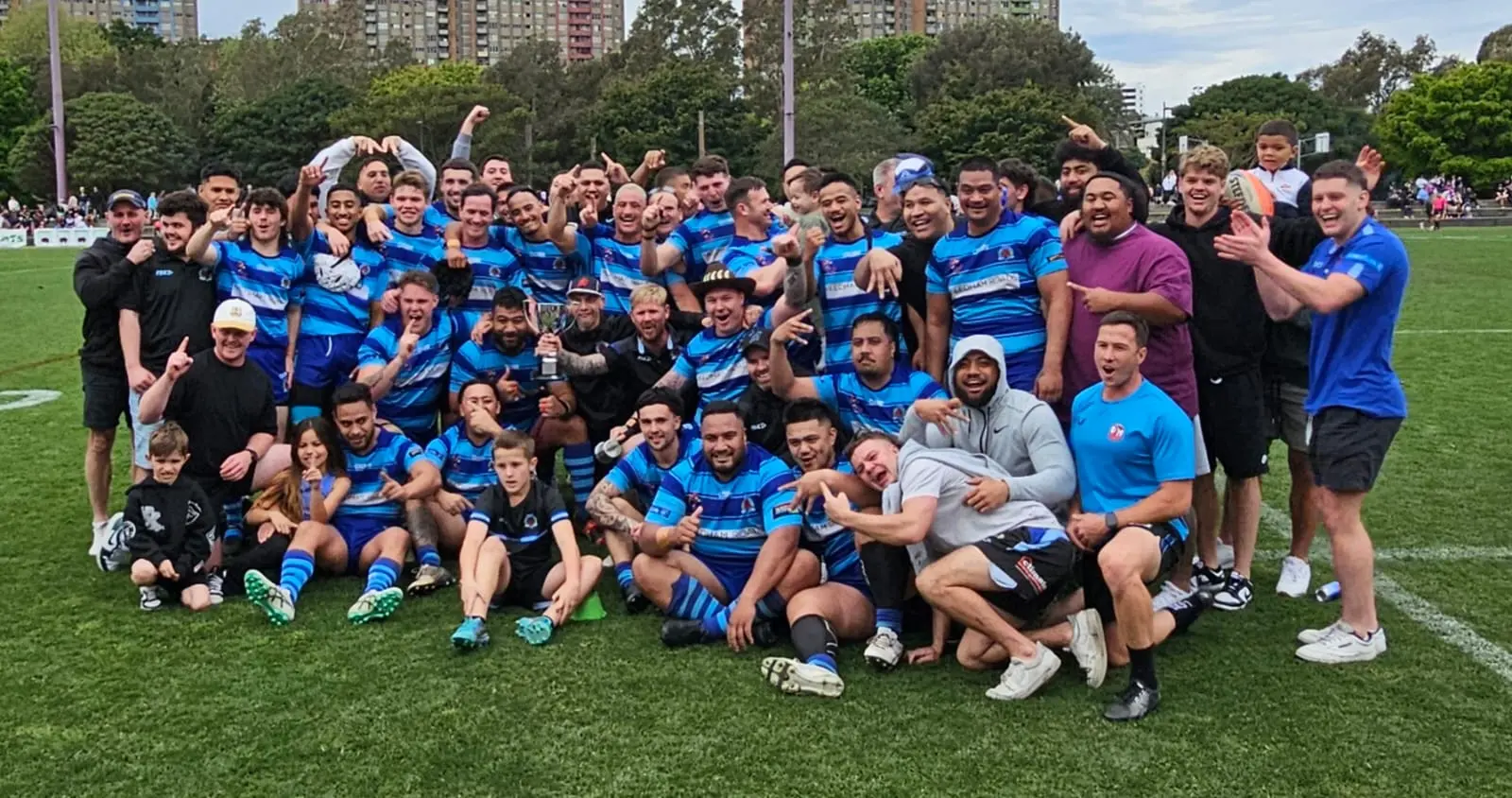 Mascot A Reserves come out with the premiership over Redfern All Blacks.