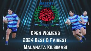 The Open Womens side were undefeated premiers for season 2024.  The girls also have the honour of being the clubs first ever Open Womens premiers.

Congratulations to all the award winners for season 2024;

🏆 Best and Fairest - Malanata Kilsimasi…A barnstorming centre with power and pace.  Nata scored an amazing 19 tries and was also the team goal kicker.

🏆 Best Back - Lily Misiloi…A versatile back who played the year at halfback.  Elusive runner of the football with a high football IQ.

🏆 Best Forward - Donita Leifi…The rock in the middle of the field with strong carries and silky ball skills.

Well done to all and we all look forward to another big year in season 25.